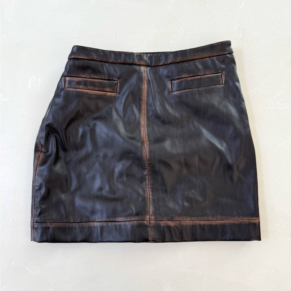 L'Academie Black Mini Skirt
